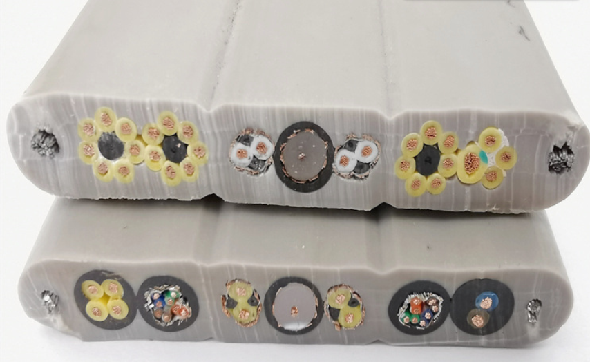 扁電纜-電源+網(wǎng)線+同軸隨行